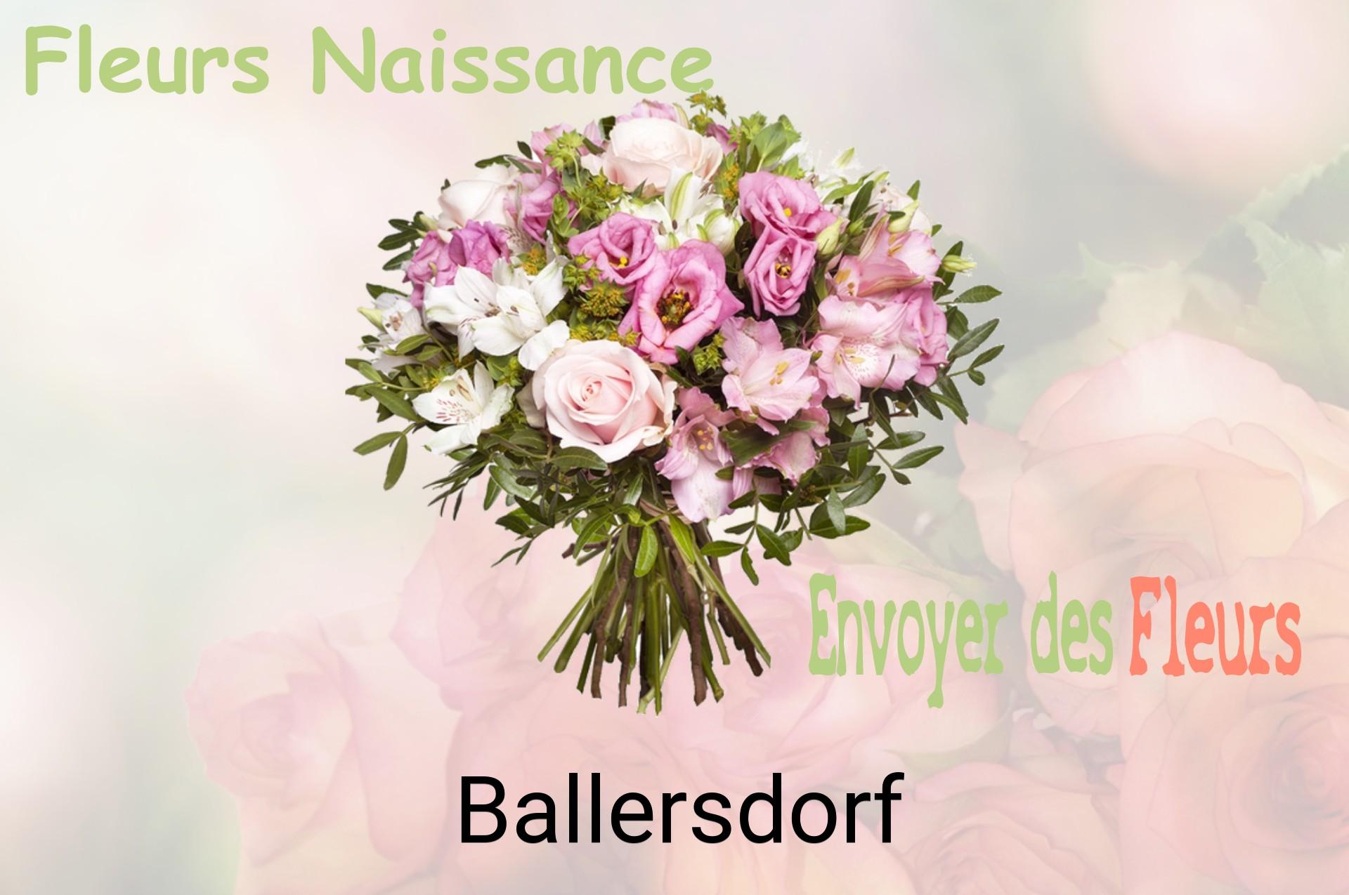 Bouquet de fleurs de naissance livré à Ballersdorf